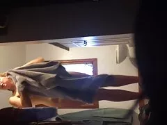 Horké žena po sprše